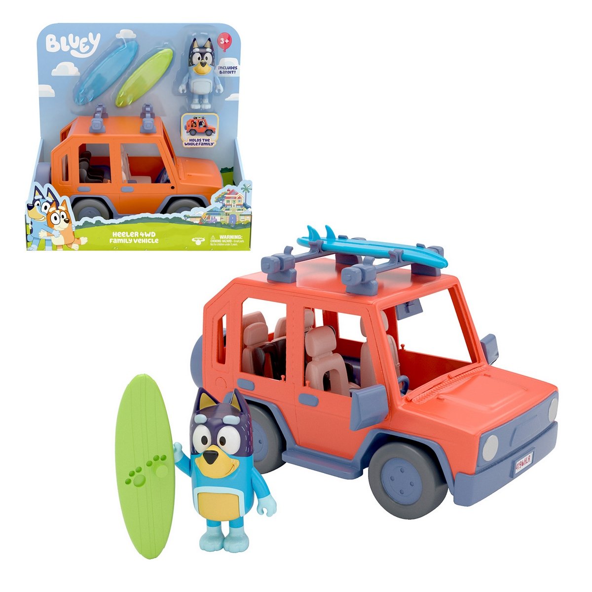 Bluey Vehículo Familiar Heeler 4Wd