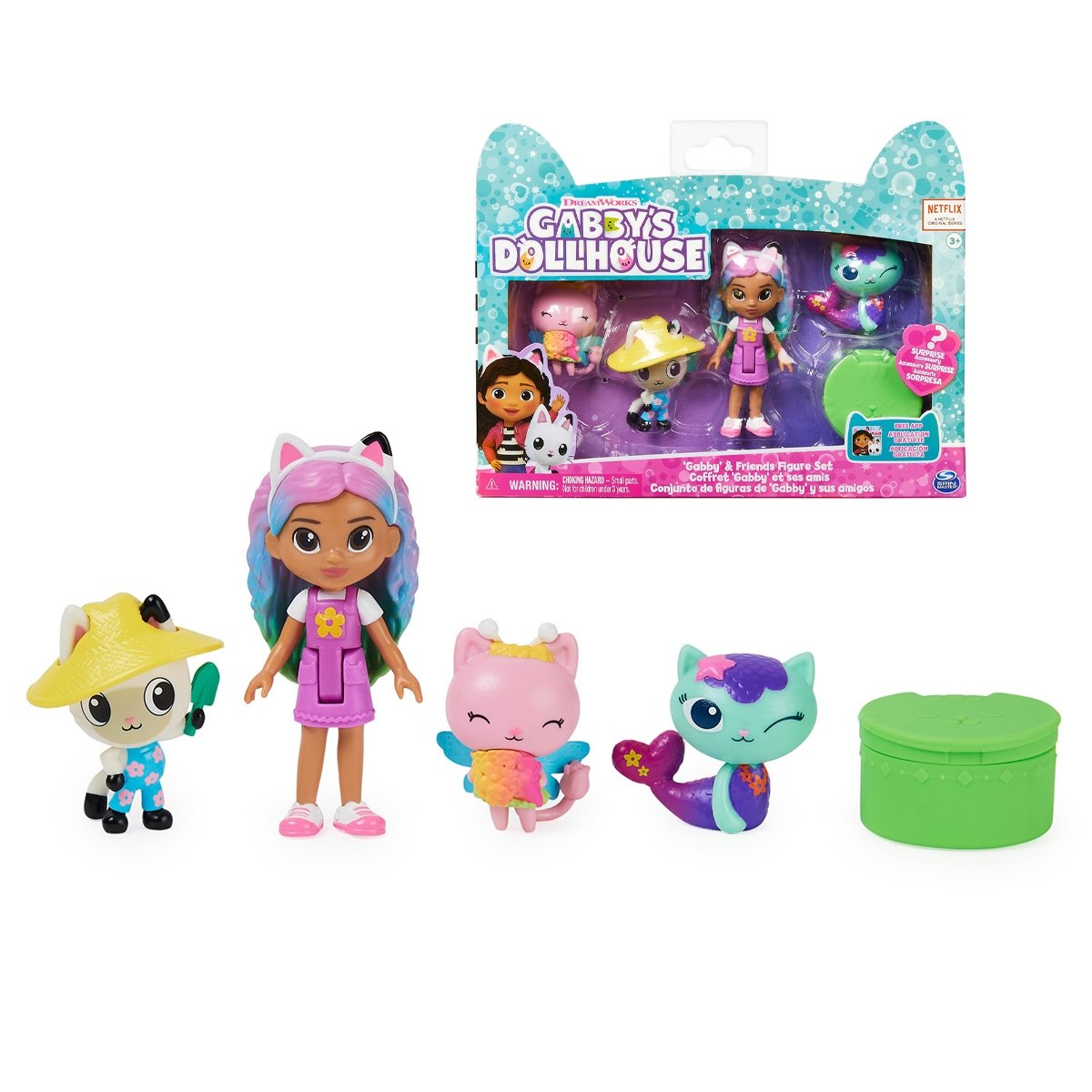 Gabby Dh Friend Fig.pack Rainbow