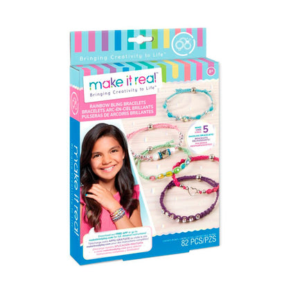 Rainbow Bling Brazaletes Make It Real