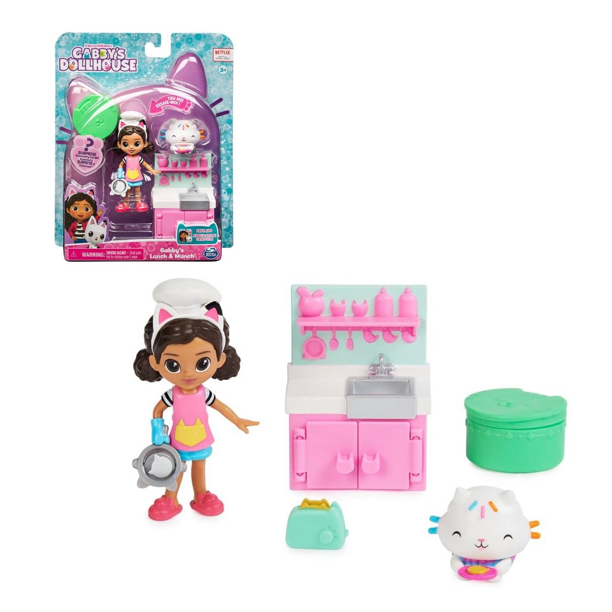 Gabby´s Dollhouse Set Actividades - Cocina