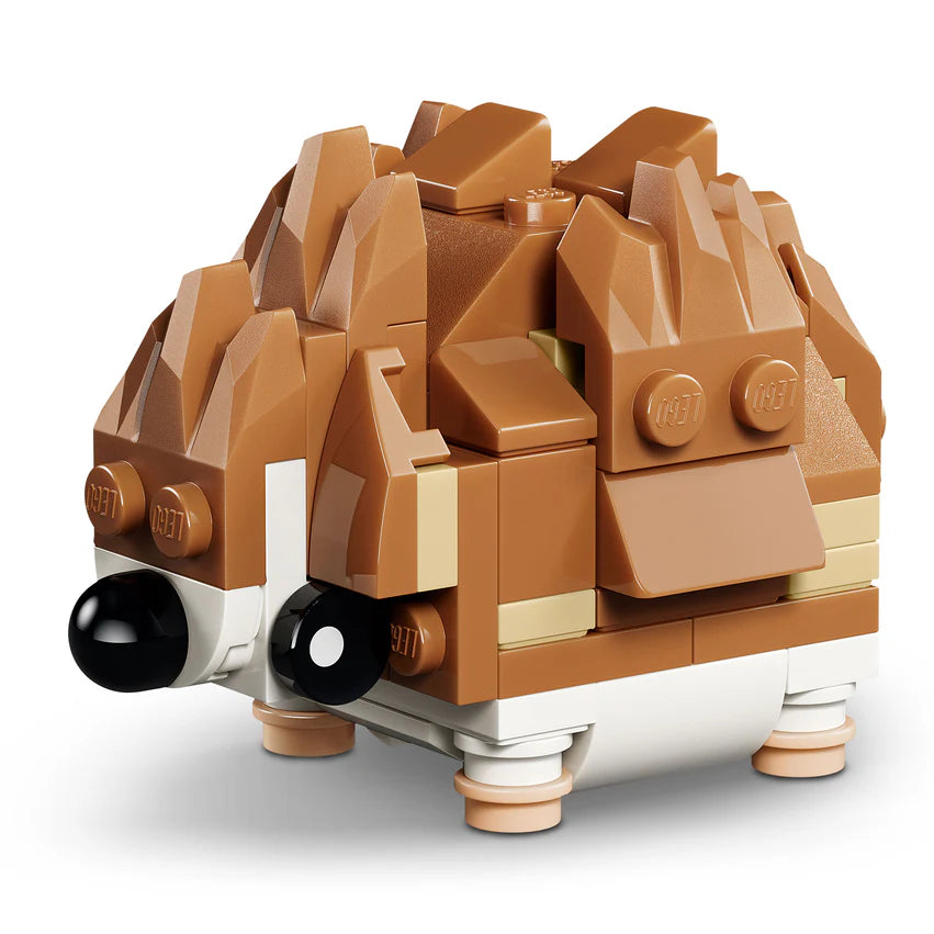 Lindo Hamster Con Flor Lego Creator