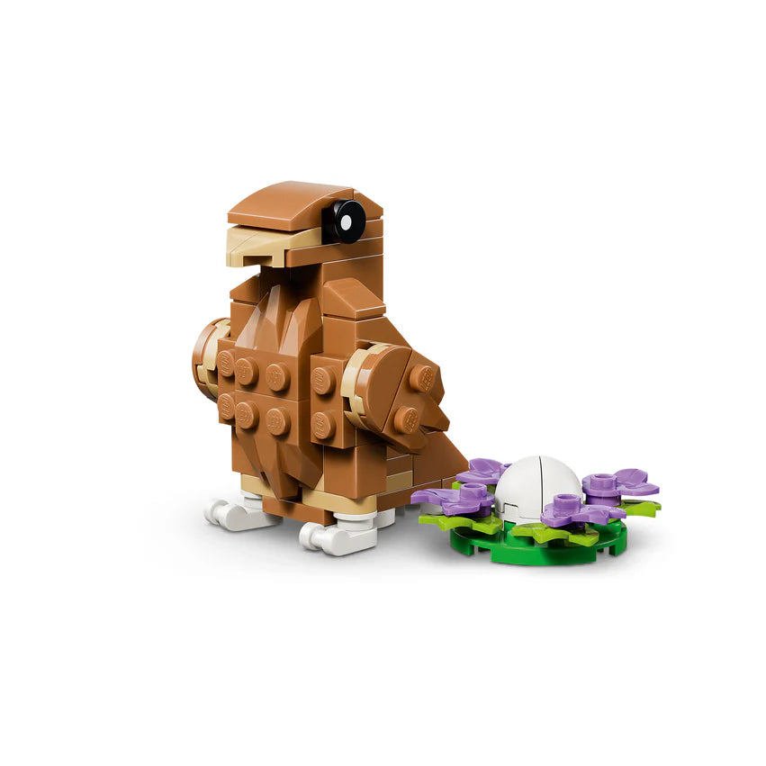 Lindo Hamster Con Flor Lego Creator
