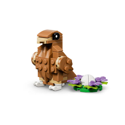 Lindo Hamster Con Flor Lego Creator