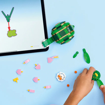 Tortuga Con Flor De Nenufar Lego Creator