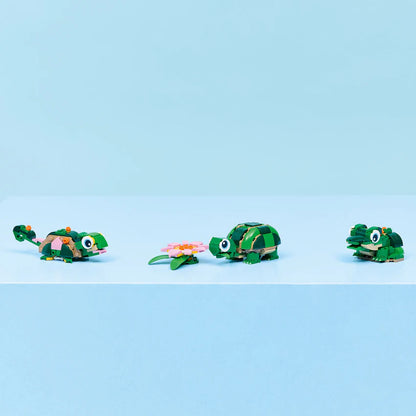 Tortuga Con Flor De Nenufar Lego Creator