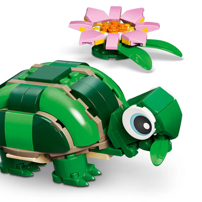 Tortuga Con Flor De Nenufar Lego Creator