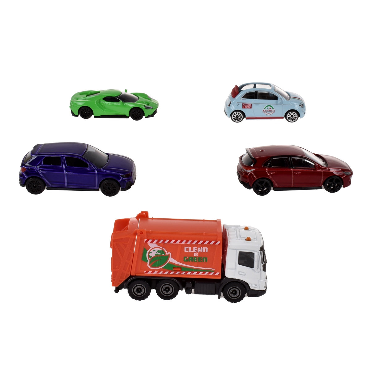 Majorette  Set De 5 Unidades - Camioneta Dhl