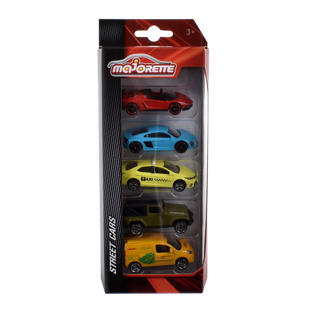 Majorette  Set De 5 Unidades - Camioneta Dhl