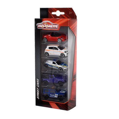 Majorette  Set De 5 Unidades - Camioneta 911