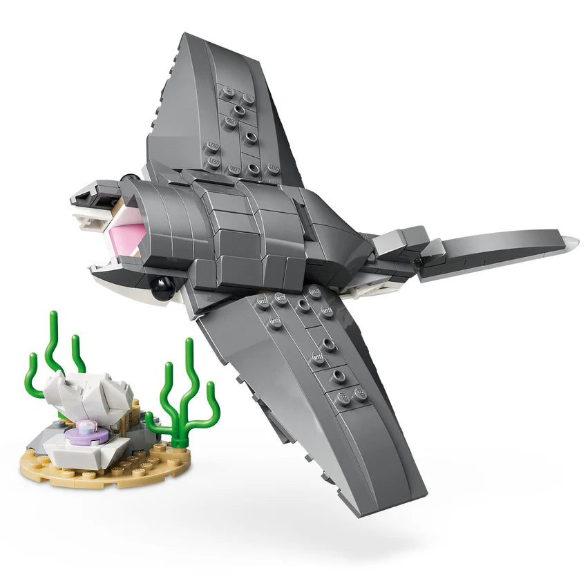 Tiburon Feroz Con Cofre Del Tesoro Lego Creator