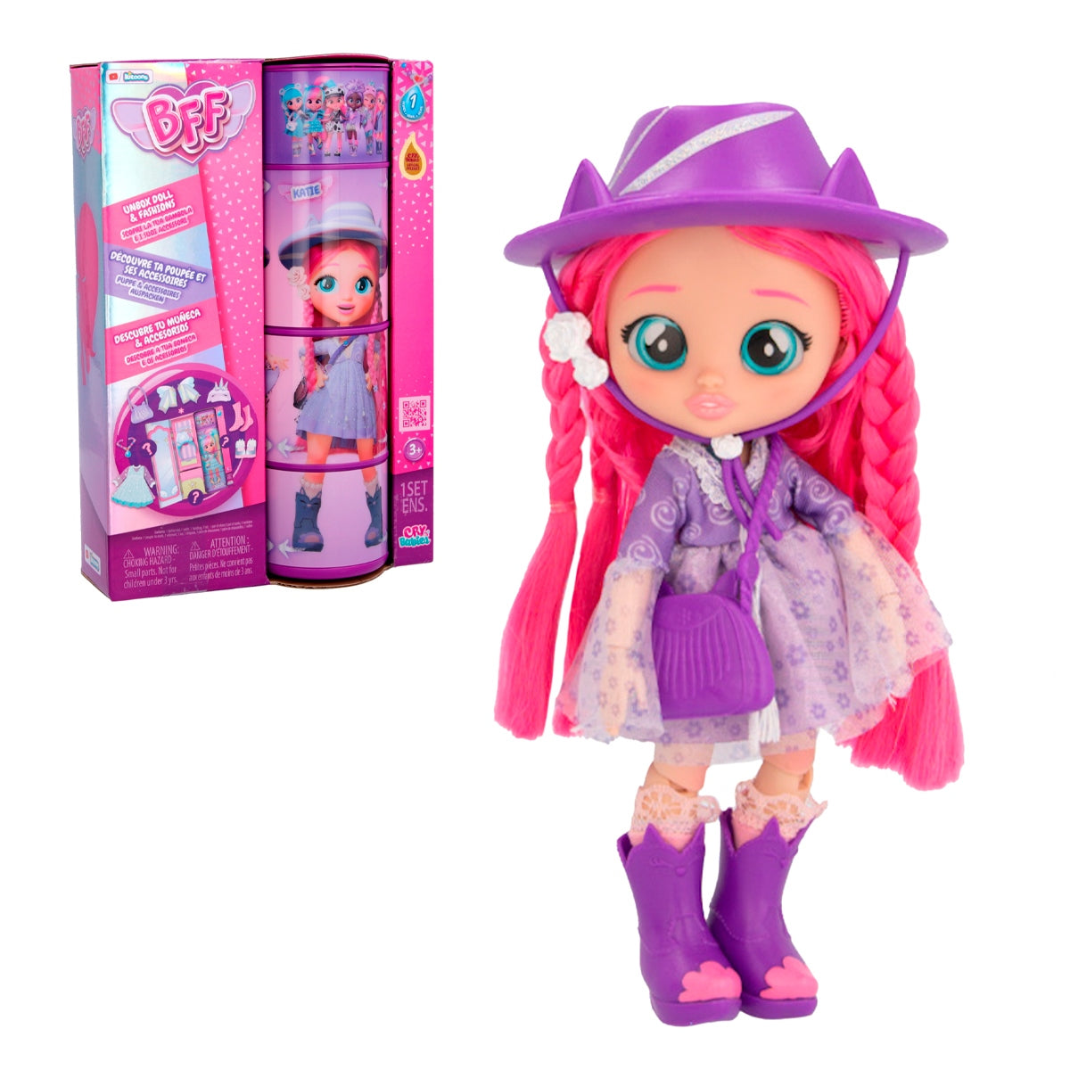 Cry Babies Muñeca Fashion Bff Katie