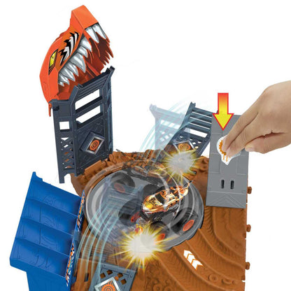 Hot Wheels Monster Trucks Arena De Demolicion Semi-Finales - Desafio Giratorio
