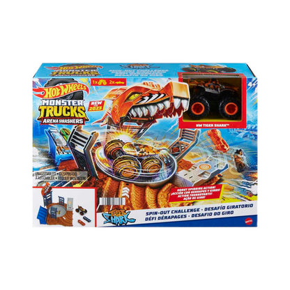Hot Wheels Monster Trucks Arena De Demolicion Semi-Finales - Desafio Giratorio