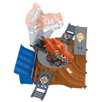 Hot Wheels Monster Trucks Arena De Demolicion Semi-Finales - Desafio Giratorio