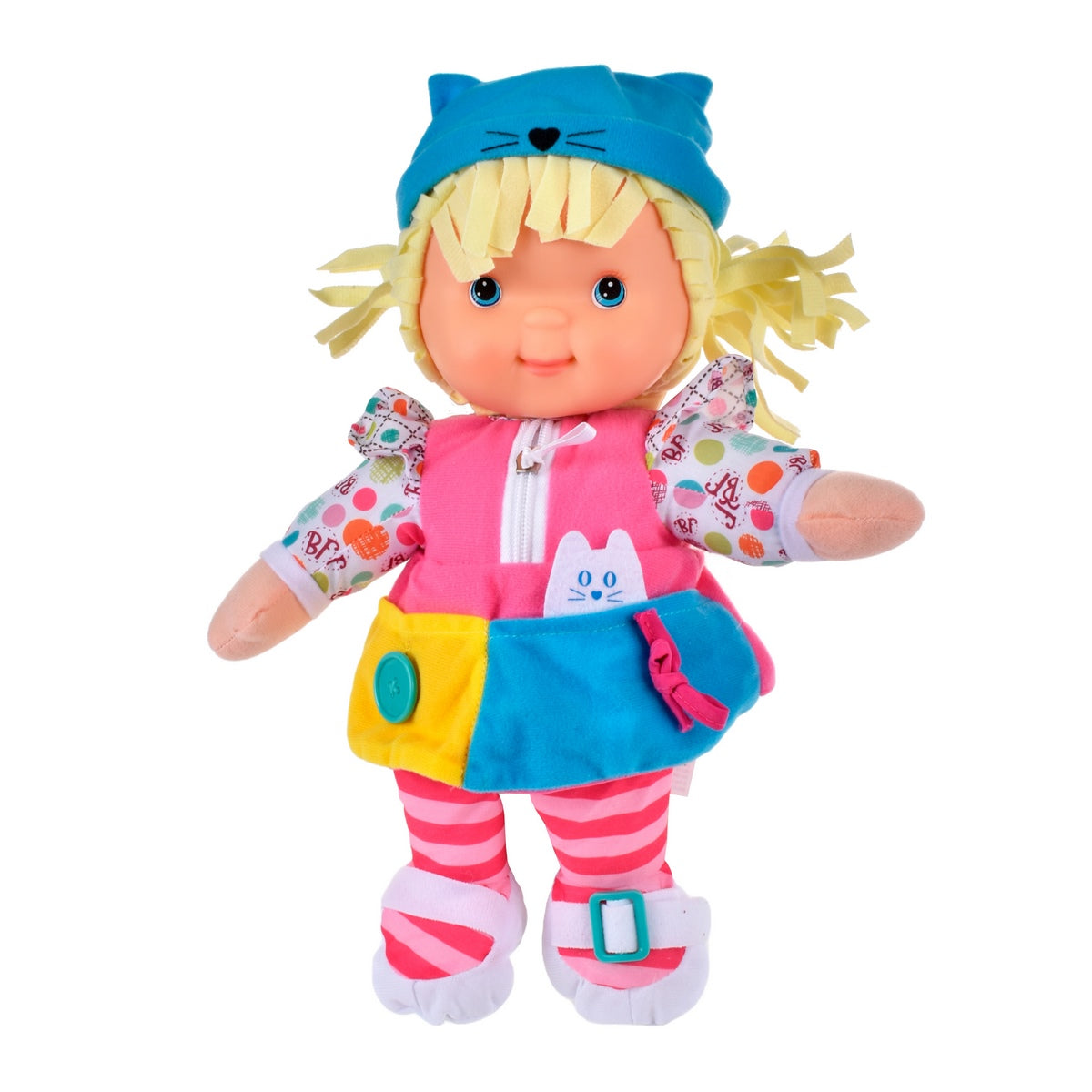 Muñeca Baby´s First Zipity First 38 Cm - Rubia