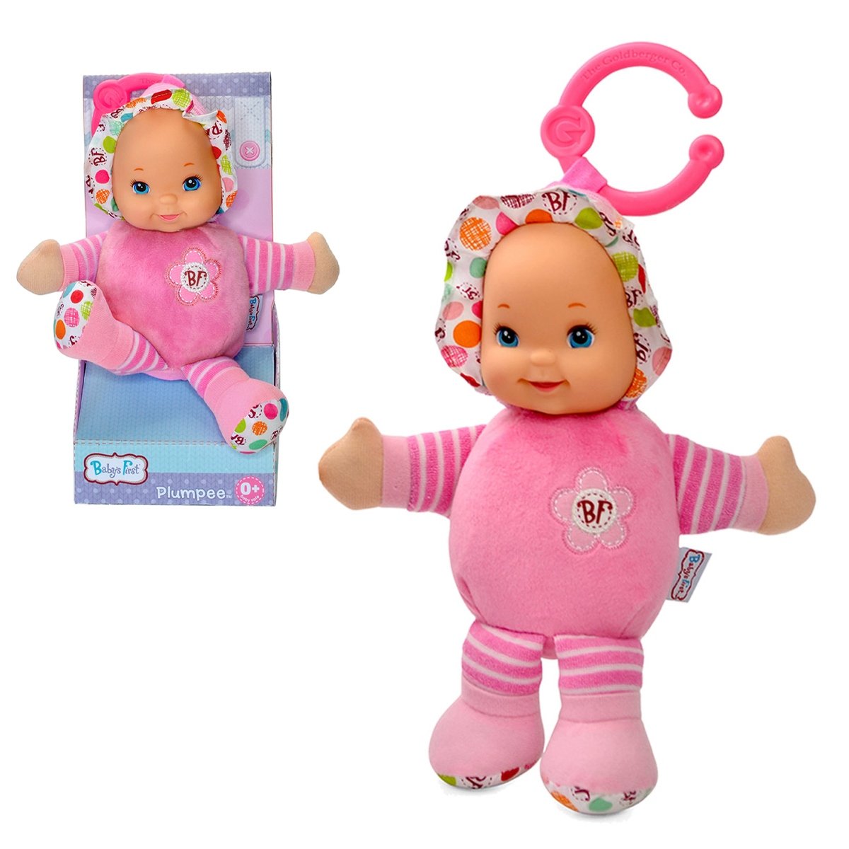 Muñeca Baby´s First Plumpee 23 Cm - Rosado