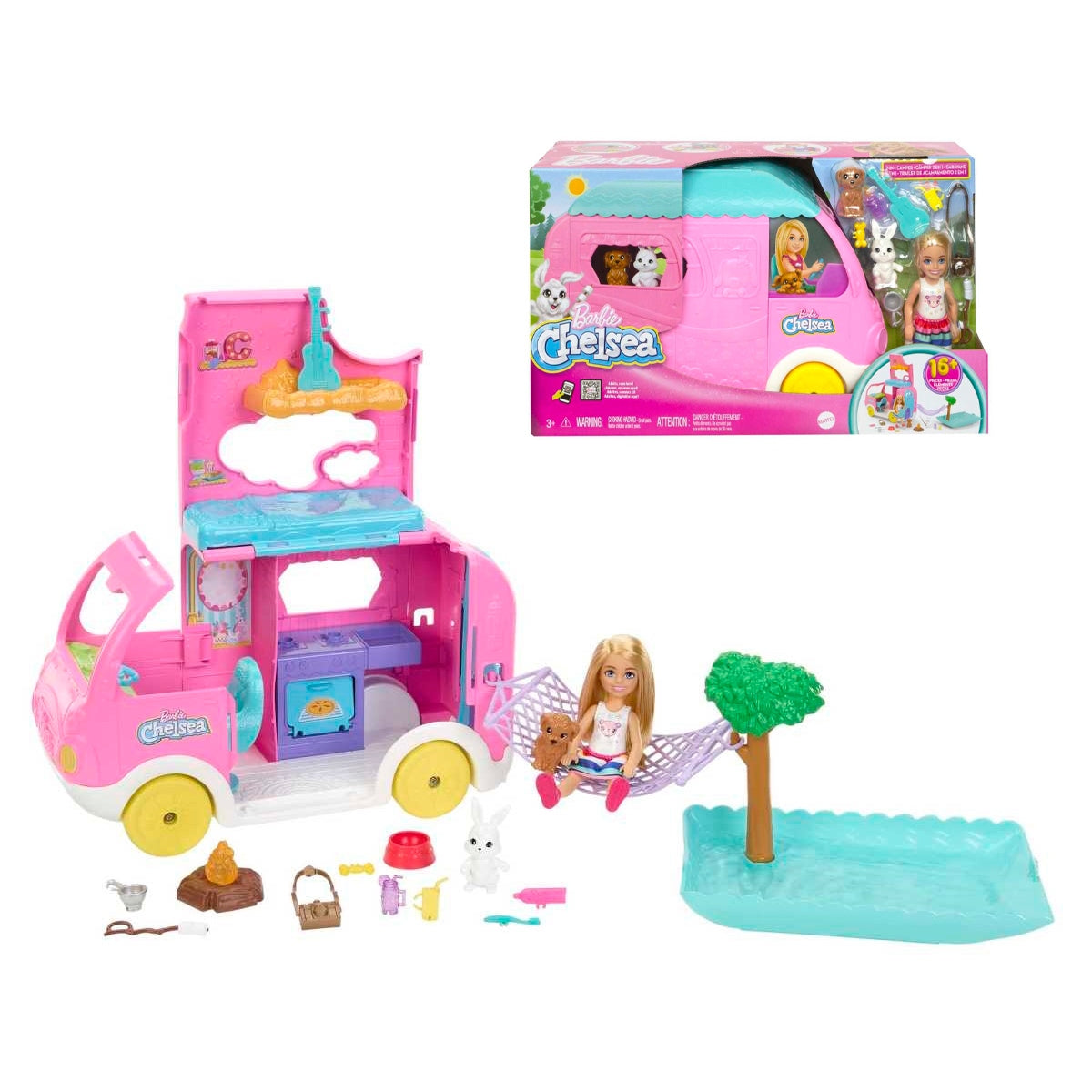 
                        Barbie Chelsea Nuevo Camper
                      