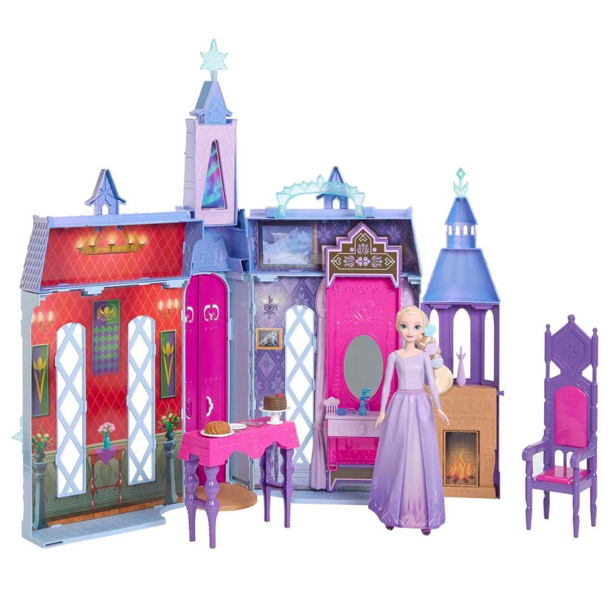 Disney Frozen Castillo Arendelle Con Elsa