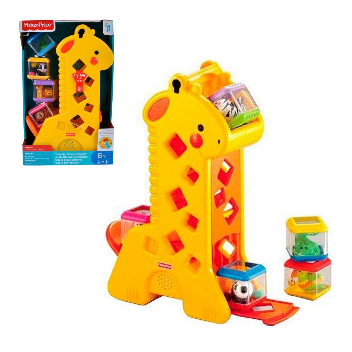 Fisher-Price Peek-A-Blocks Jirafa