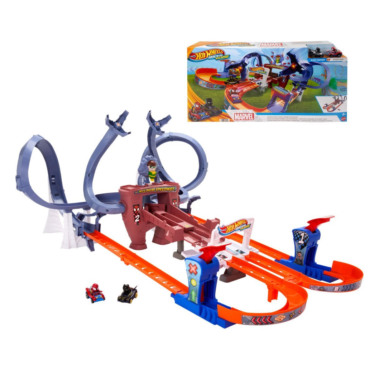 Hot Wheels Spiderman De Máxima Velocidad
