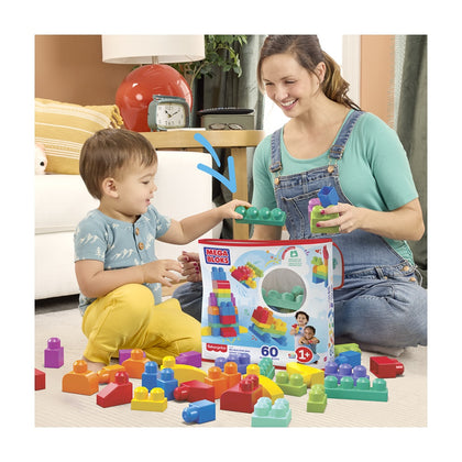 Mega Bloks Cl sica Bolsa De 60 Piezas
