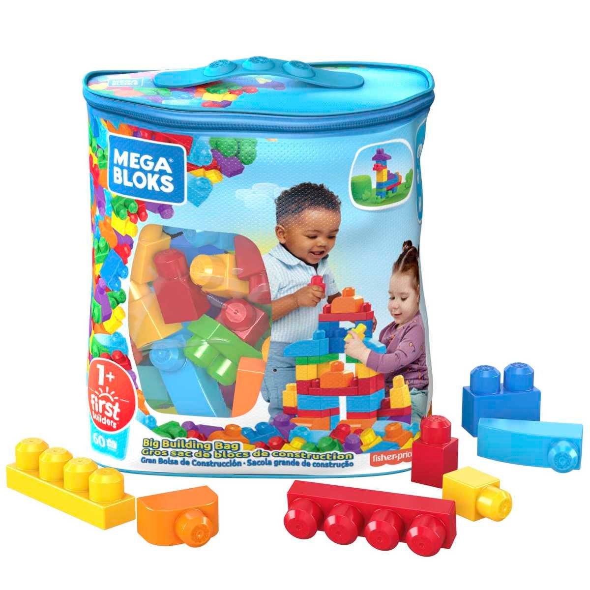 Mega Bloks Clásica Bolsa De 60 Piezas