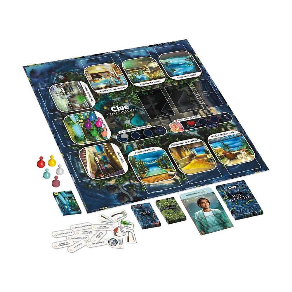 Juego De Mesa Clue Conspiracy