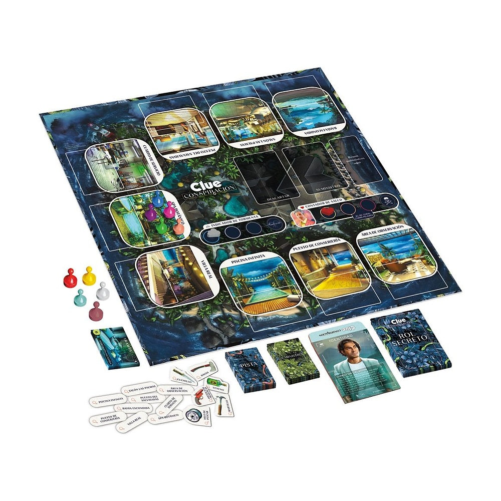 Juego De Mesa Clue Conspiracy