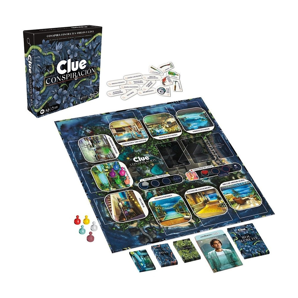 Juego De Mesa Clue Conspiracy
