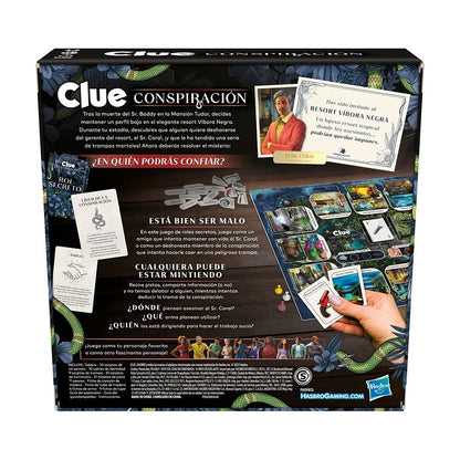 Juego De Mesa Clue Conspiracy