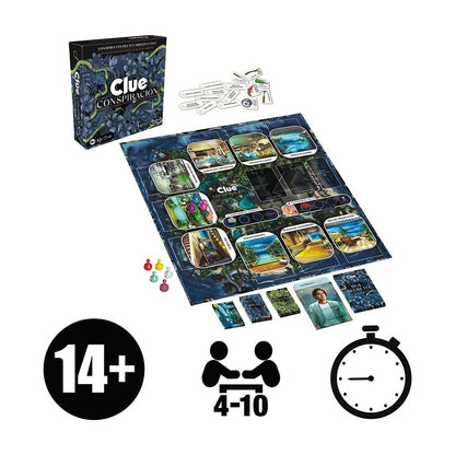 Juego De Mesa Clue Conspiracy