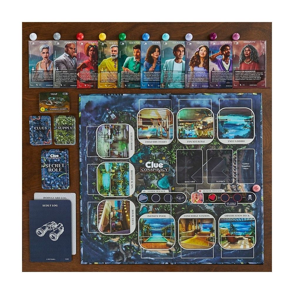 Juego De Mesa Clue Conspiracy