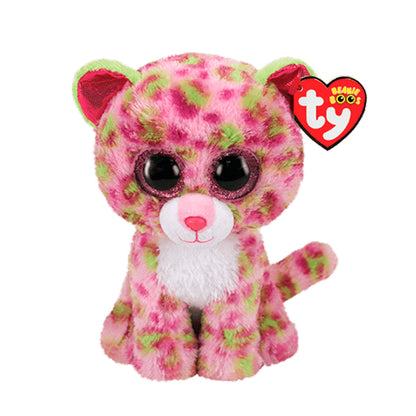 Ty Beanie Boos Lainey Leopard Rosa Mediano Categoría: Peluches Tipo producto:  Animales de peluche