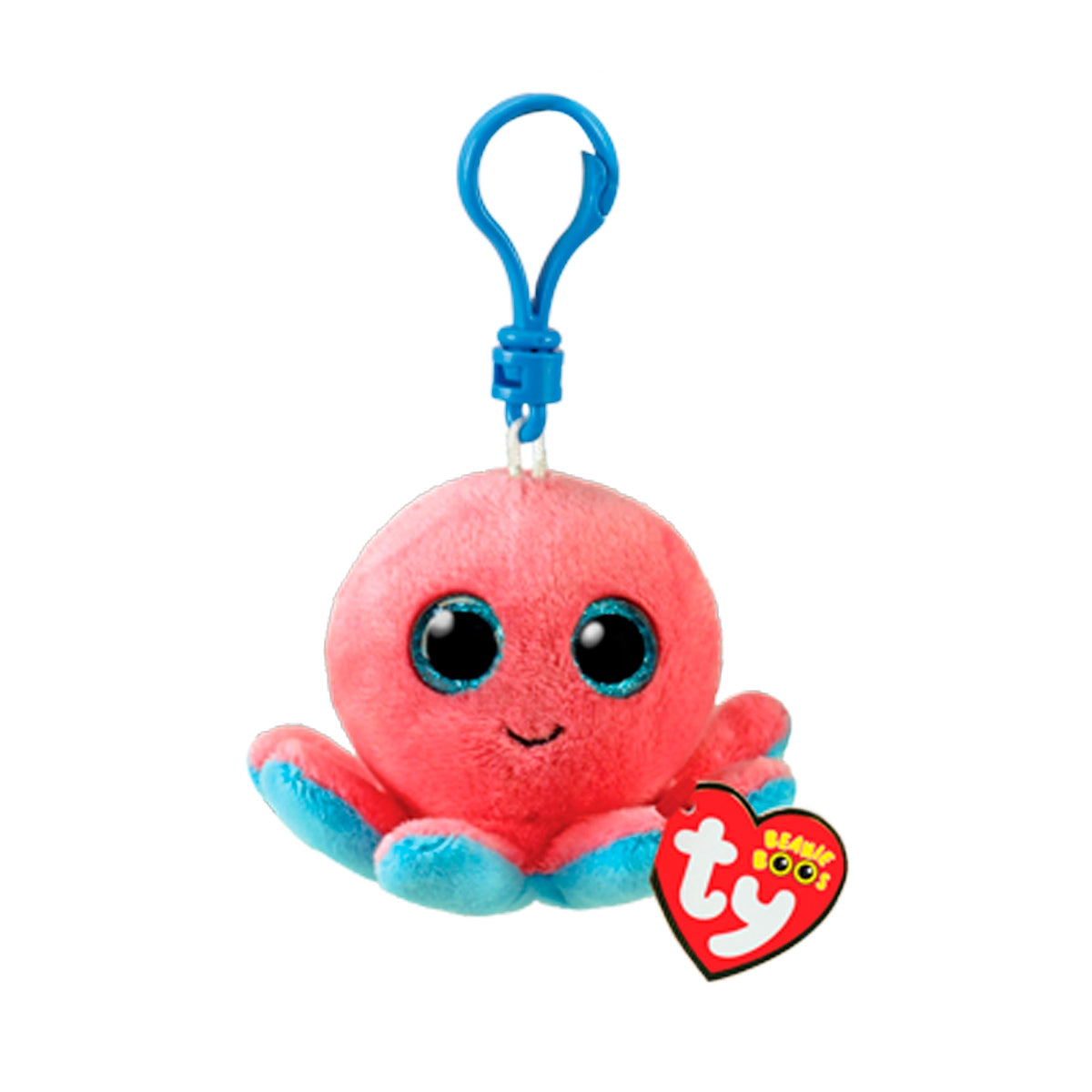 Ty Beanie Babies Sheldon Pulpo Coral Clip Categoría: Peluches Tipo producto:  Animales de peluche