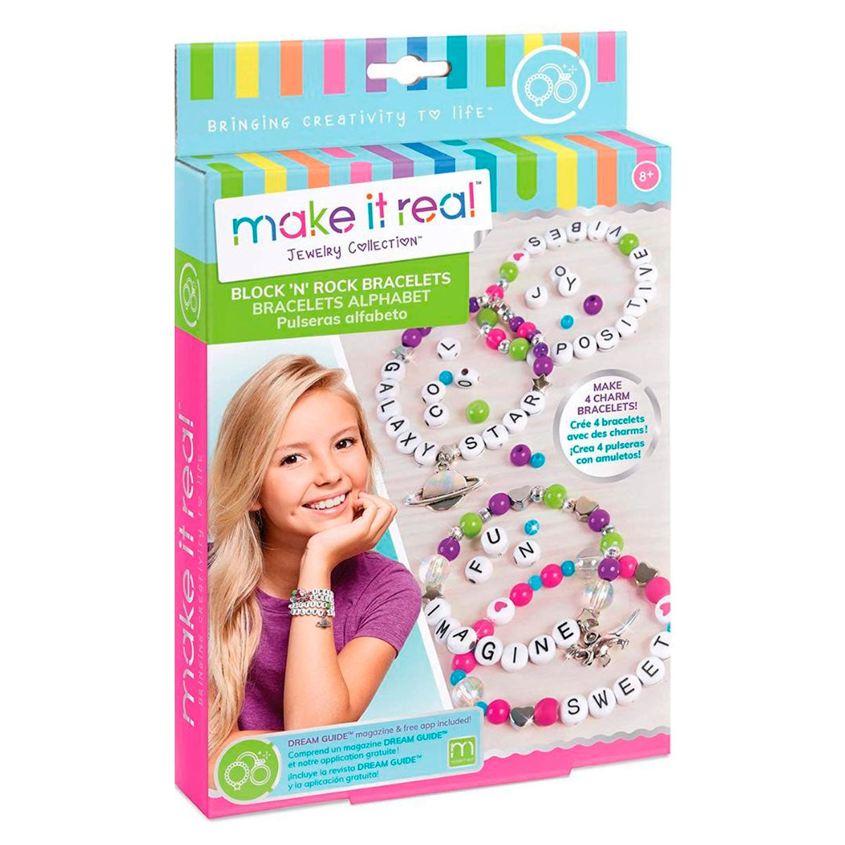 Block & Rock Charm Brazaletes Make It Real
