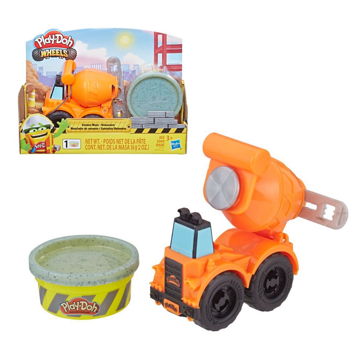 Mini Vehiculo Play Doh - Mezclador De Cemento
