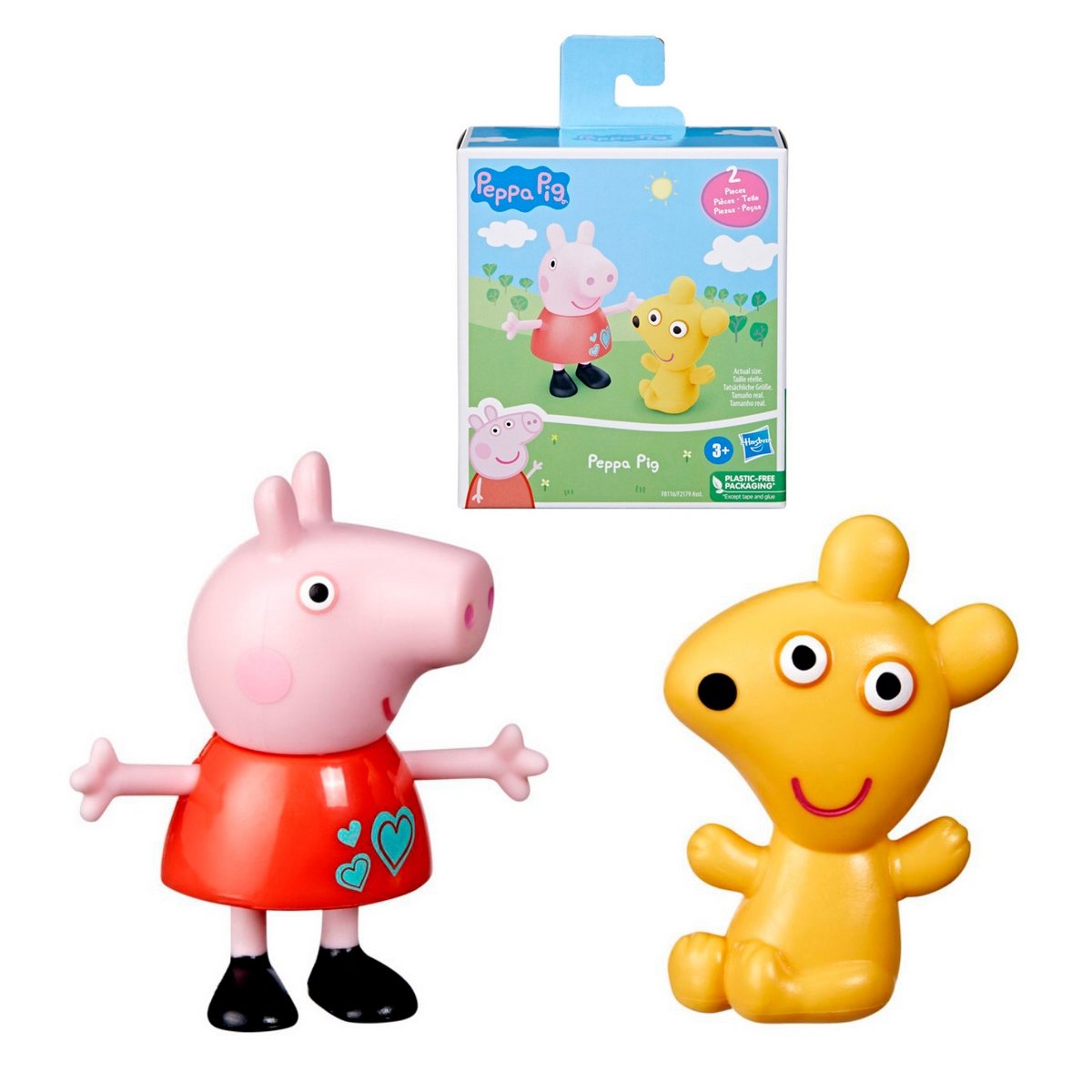 Figura Peppa Pig Amigos Divertidos - Peppa Pig Y Oso