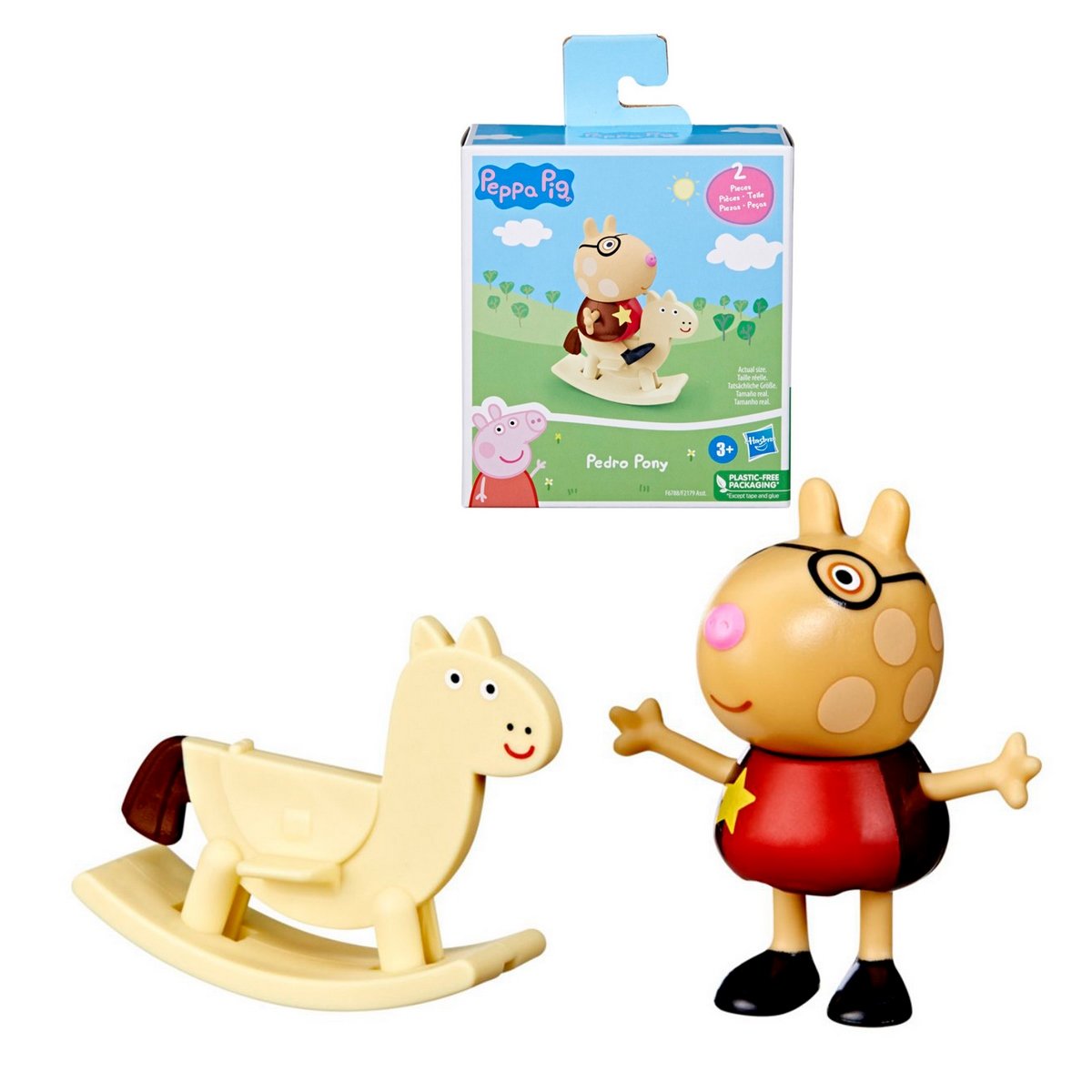 Figura Peppa Pig Amigos Divertidos - Pedro Pony