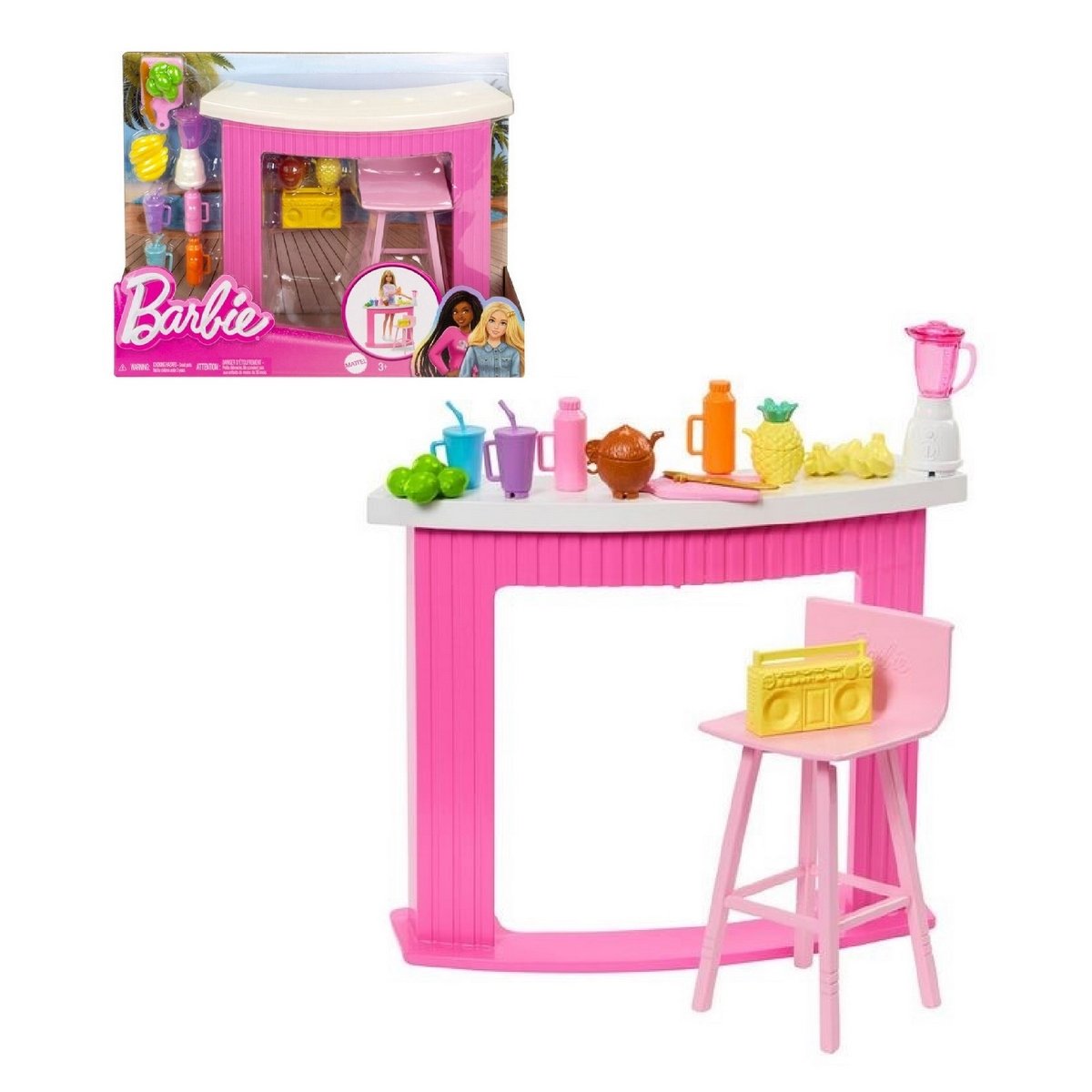 Barbie Piezas De Narracion - Mesa De Coctel