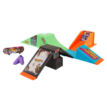 Hot Wheels Skate Pistas De Skate - Skatepark En El Salon De Juegos