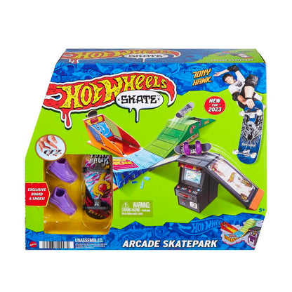 Hot Wheels Skate Pistas De Skate - Skatepark En El Salon De Juegos