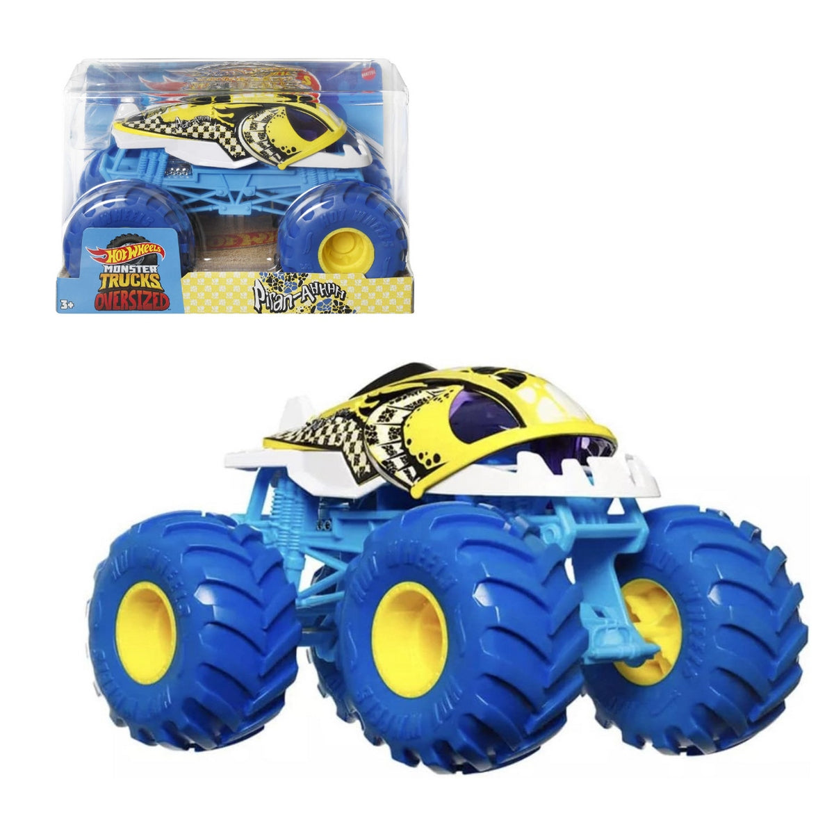Hot Wheels Monster Trucks Escala 1:24 - Piran-Ahhhh