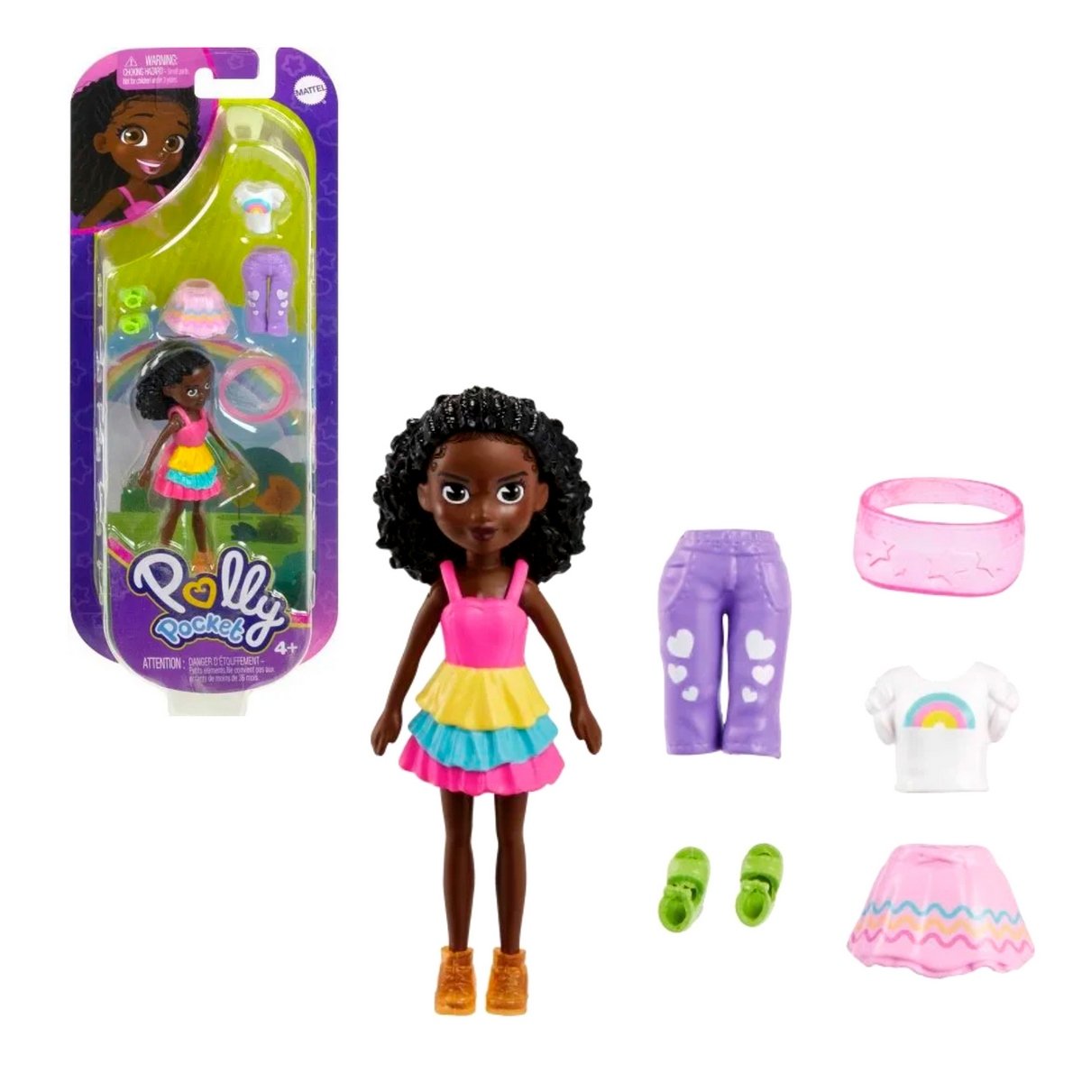 Polly Pocket Pequeño Pack De Moda - Morena