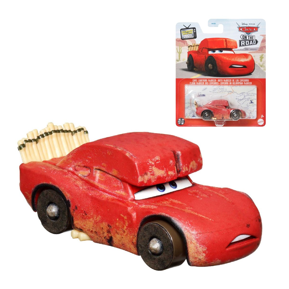Disney Pixar Cars De Autos Basicos 1:55 - Cave Lightning Mcqueen