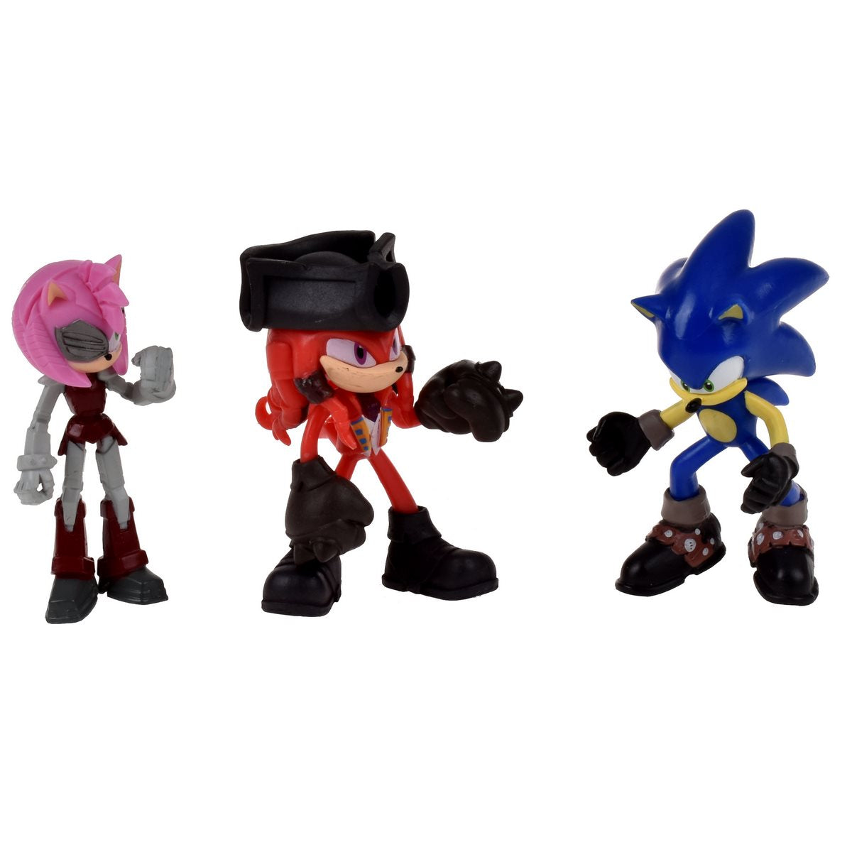 Pack 3 Figuras Sonic De 7 Cms - Pack-3 Amy