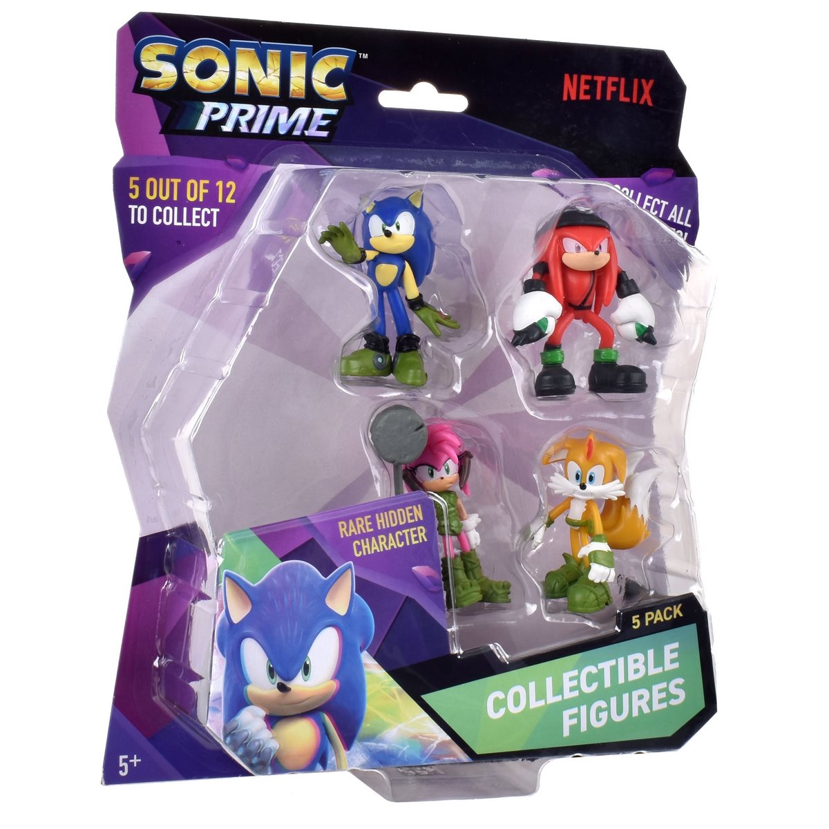 Pack 5 Figuras Sonic De 7 Cms - Pack-1 Sonic
