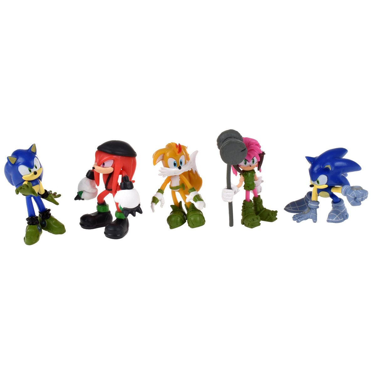 Pack 5 Figuras Sonic De 7 Cms - Pack-1 Sonic