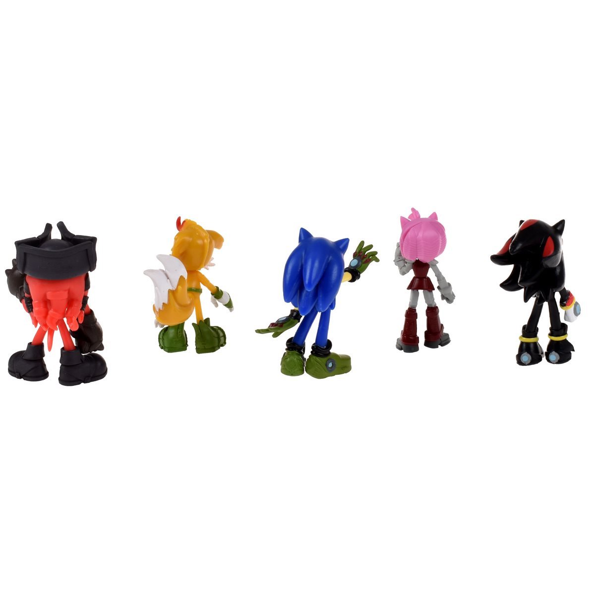 Pack 5 Figuras Sonic De 7 Cms - Pack-2 Knuckles