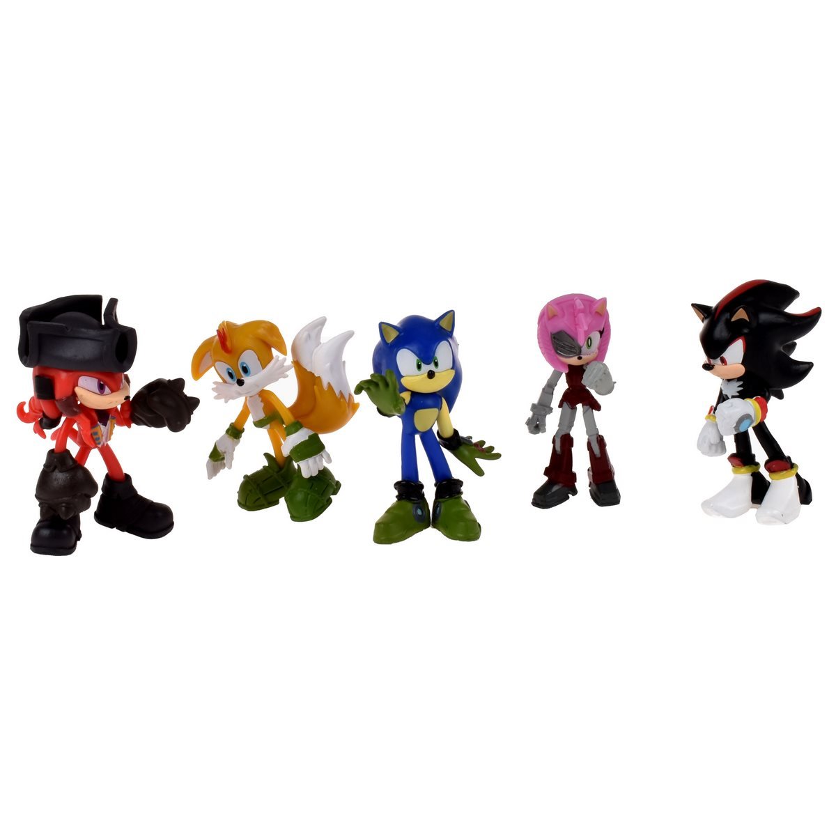 Pack 5 Figuras Sonic De 7 Cms - Pack-2 Knuckles