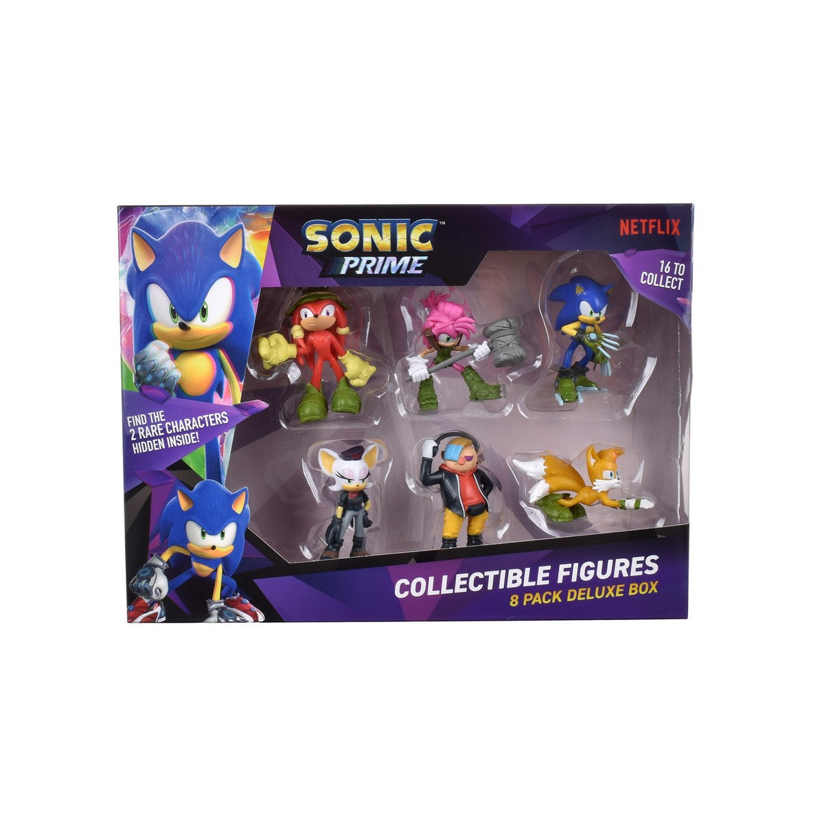 Pack 8 Figuras Sonic De 7 Cms - Pack-2 Dr. Don't